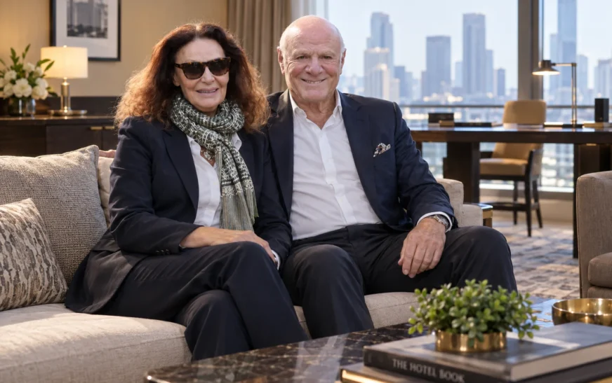 diane von furstenberg and doug mcmillon