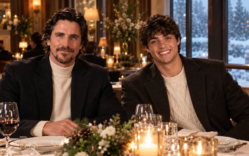 christian bale and noah centineo