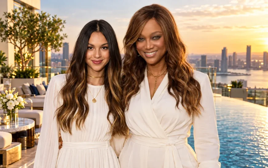 olivia rodrigo and tyra banks